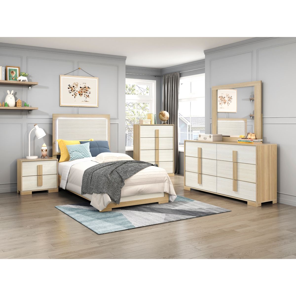 Sterling - Nightstand - Natural