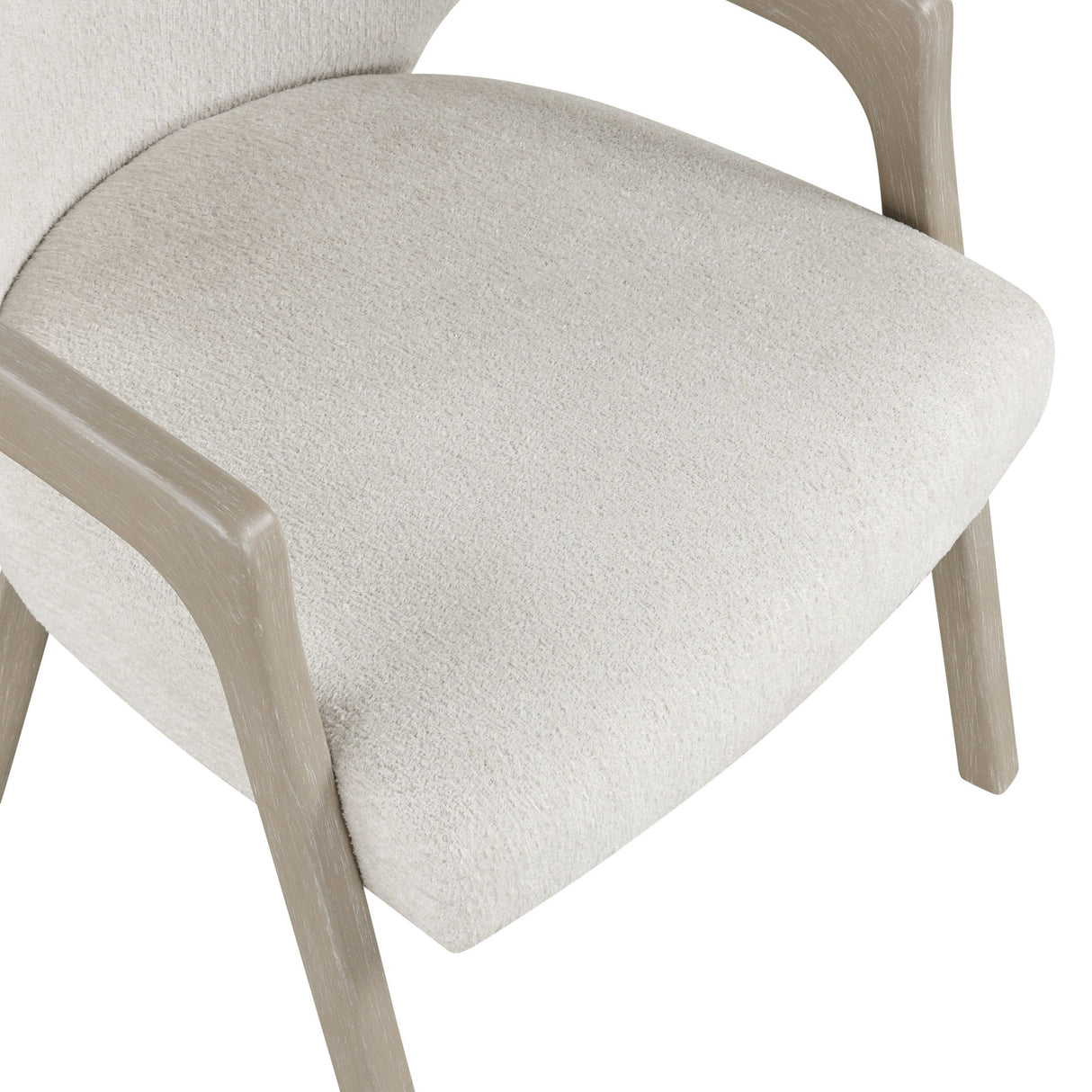 Gwendolyn - Upholstered Arm Chair (Set of 2) - Cerused Taupe