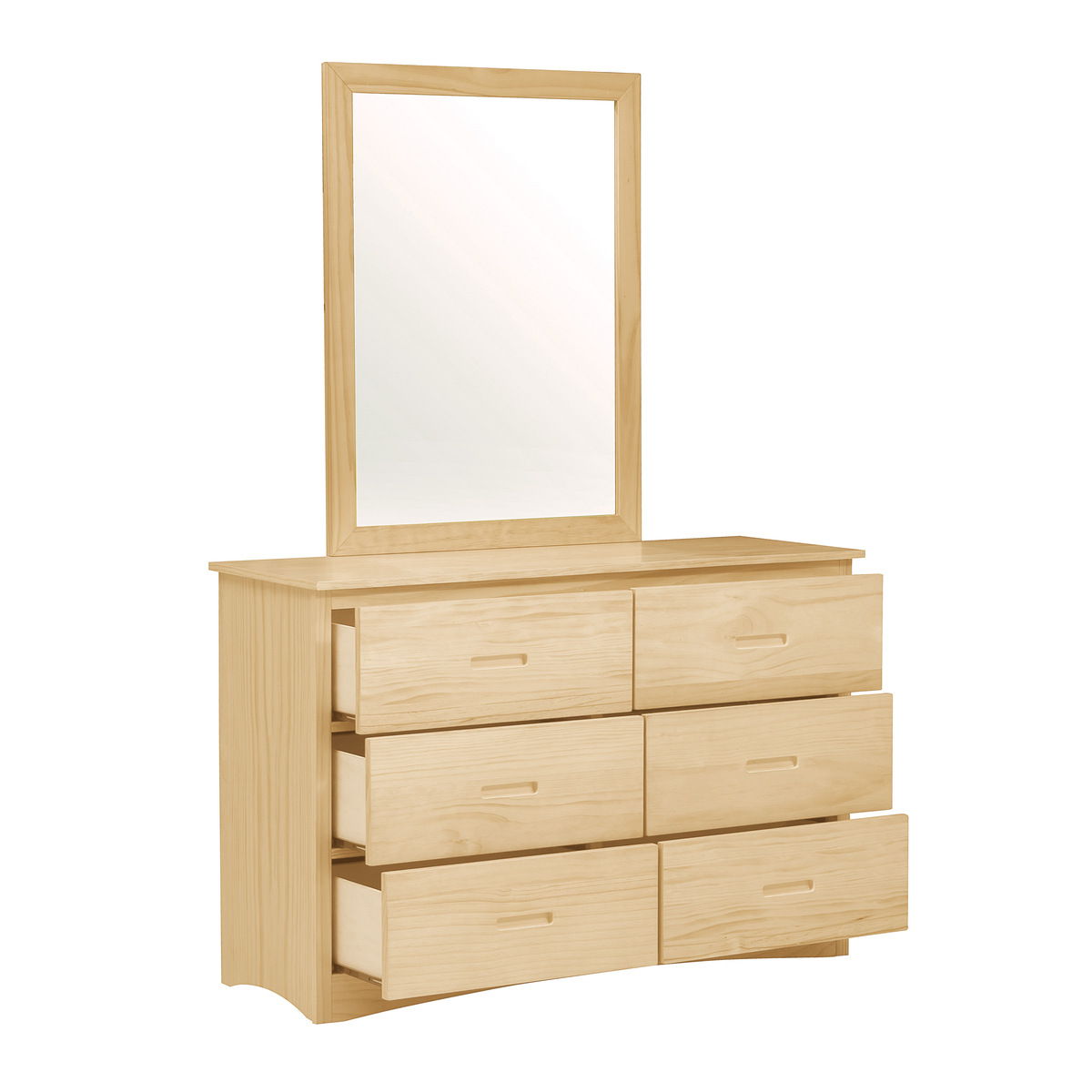 Bartly - Mirror - Natural