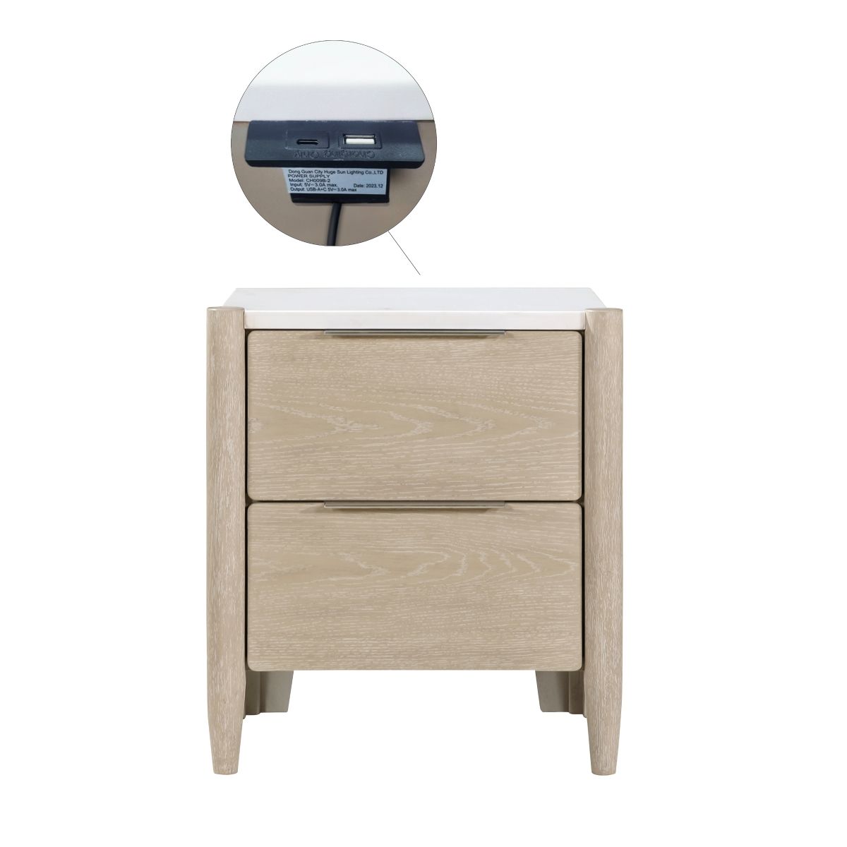 Matteo - Nightstand - Natural