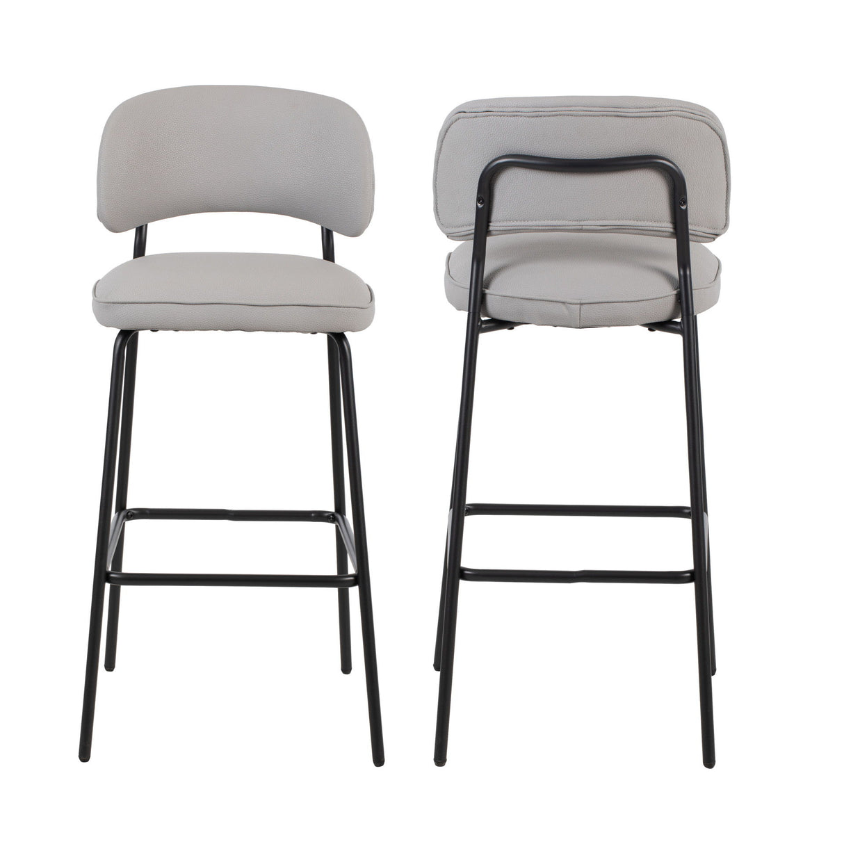 Blythe - Vegan Leather Bar Chair (Set of 2)