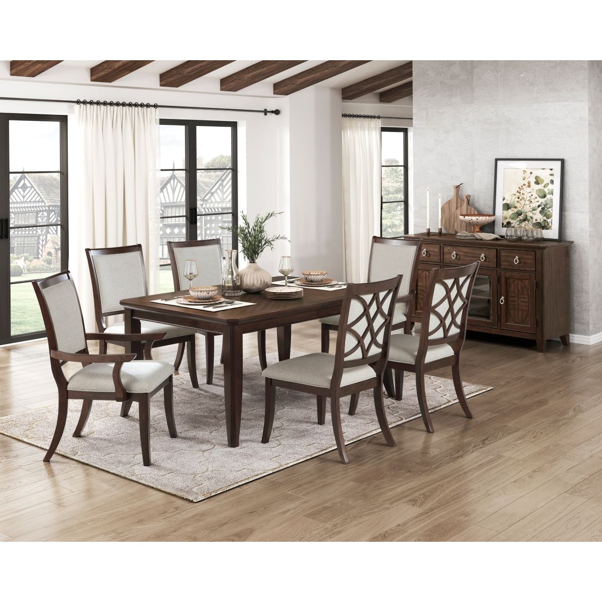 Claymont - Side Chair (Set of 2) - Dark Brown