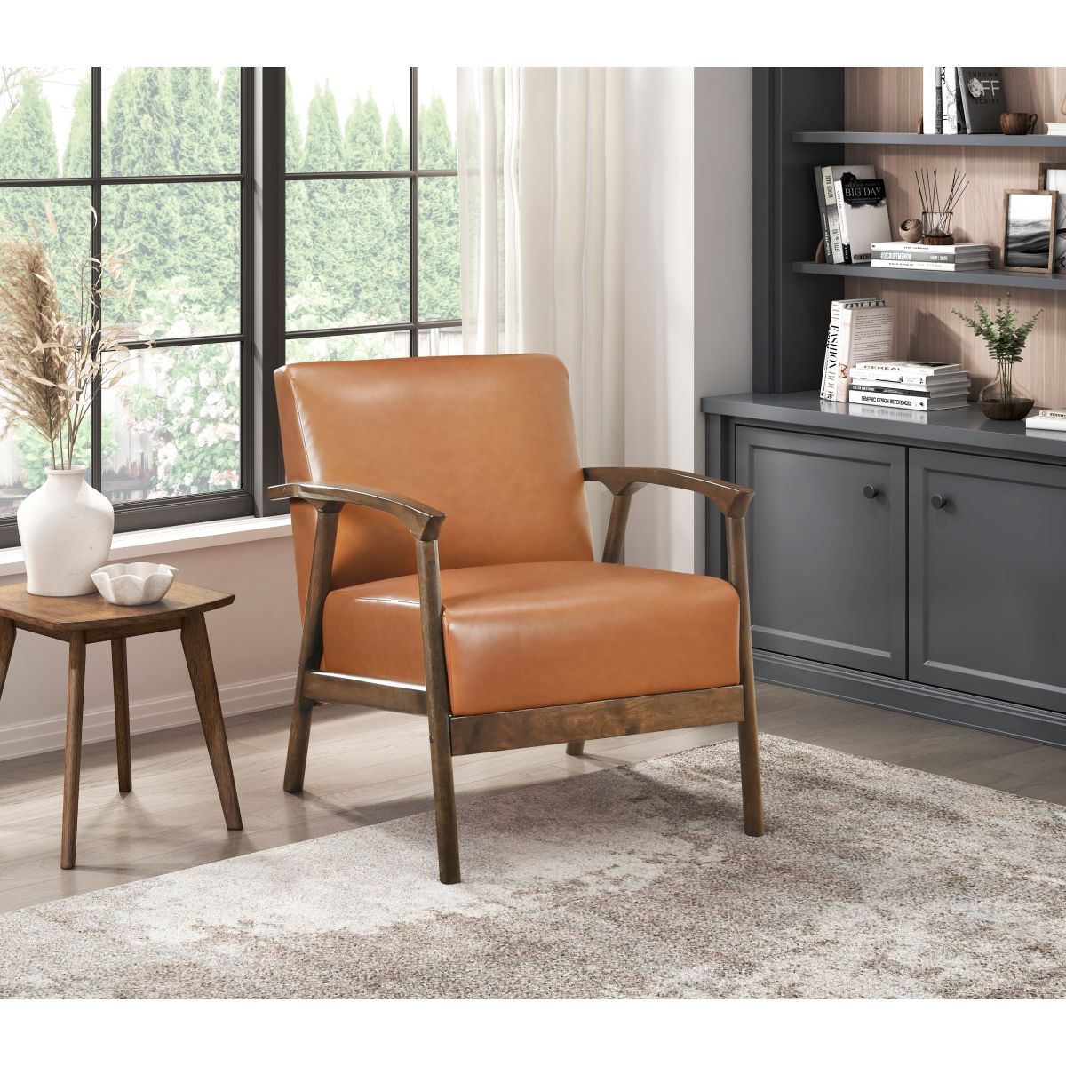 Eli - Accent Chair - Brown