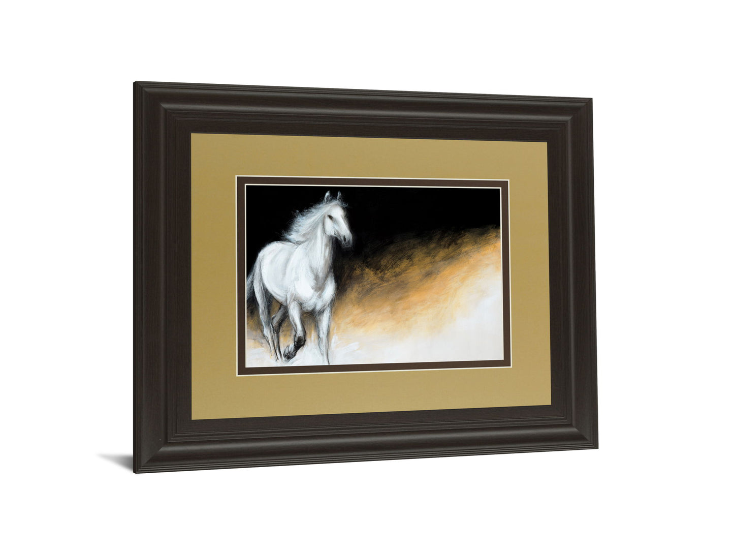 Light And Dark By Milenko Katic - Framed Print Wall Art - Light Brown