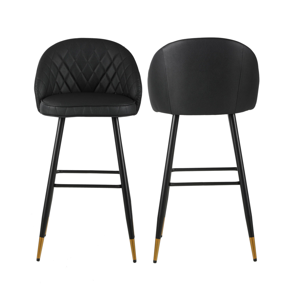 Oliver - Vegan Leather Bar Chair (Set of 2)