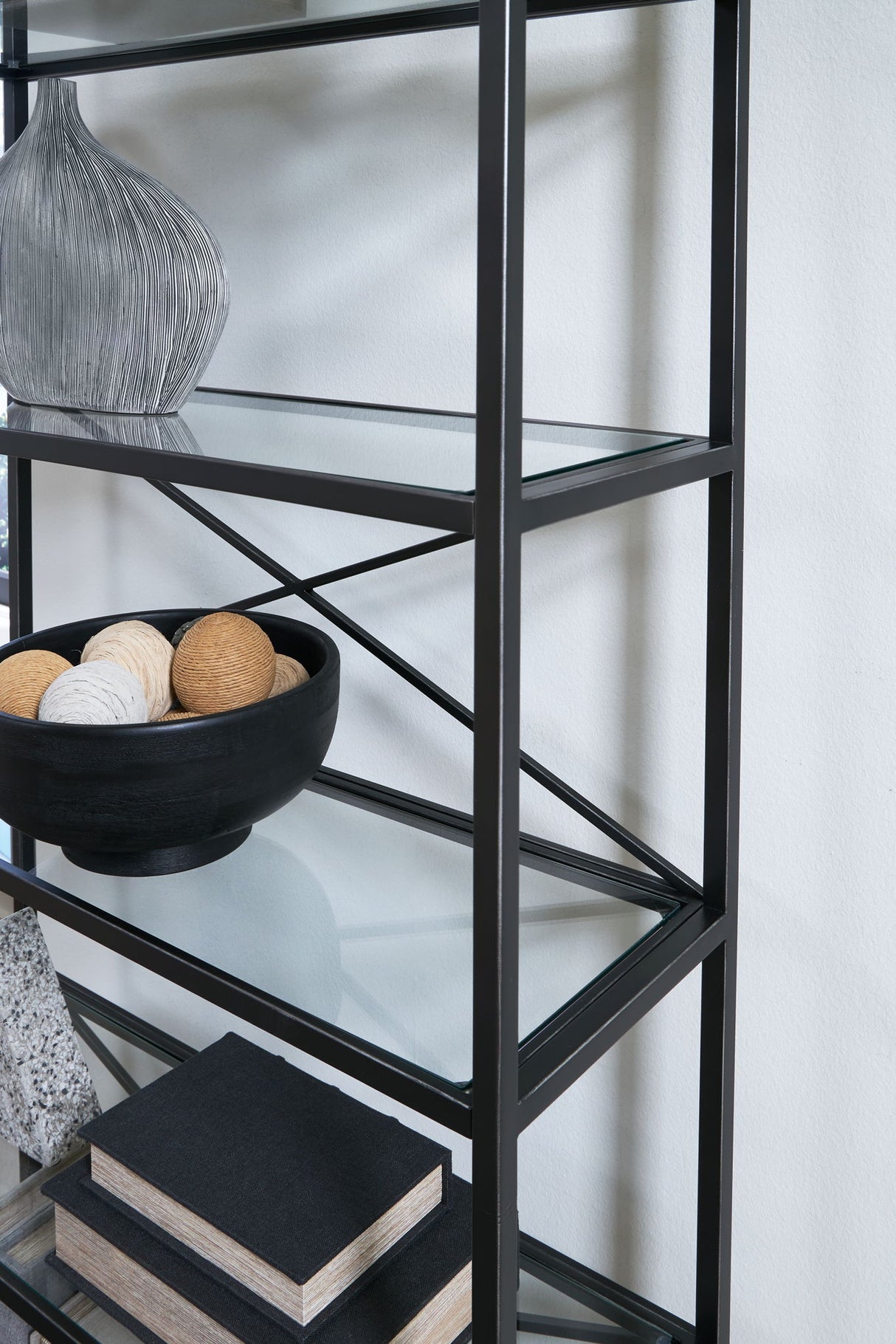 Dakerwell - Bookcase - Antique Black