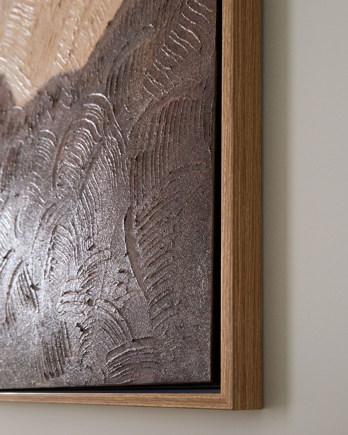 Fanthorne - Wall Art - Tan / Brown / White