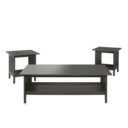 Lewiston - 3 Piece Pack Occasional Set - Gray