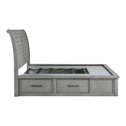 Logandale - Bed With Storage Footboard And Side Rails
