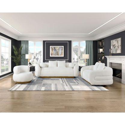 Novella - Swivel Chair - White