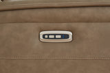 Glencroft - Power Recliner / Adjustable Headrest - Sahara