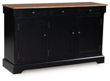 Wildenauer - Dining Room Buffet - Brown / Black