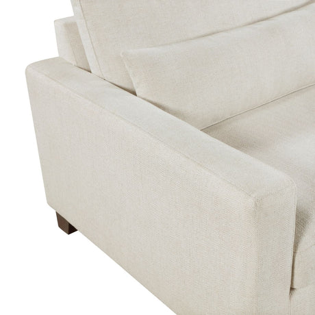 Zeke - 2 Piece Set (Sofa & Ottoman) - White