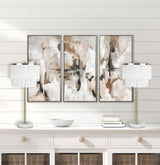 "Tassel Elegance II" Metal Table Lamp (Set of 2) - Soft Gold / White