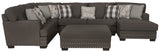 Crawford - Sectional With Cocktail Ottoman