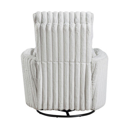 Payton - Swivel Glider Reclining Chair - Gray