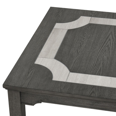Lisbon - Rectangle Dining Table - Gray