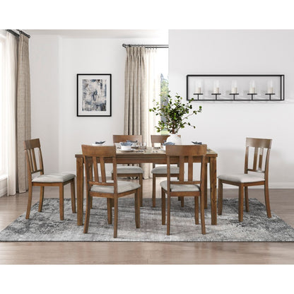 Prineville - 7 Piece Dinette Set - Beige