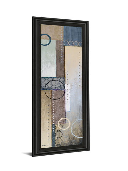 Color Of Rain Il By Michael Marcon - Framed Print Wall Art - Beige
