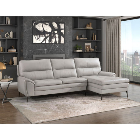Essex - 2 Piece Sectional With Right Chaise - Gray