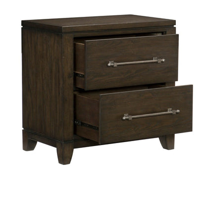 Griggs - Nightstand - Dark Brown