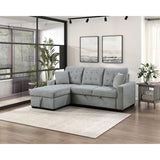 Waitsfield - Sectional With Chaise, Pull-Out Bed And Hidden Storage