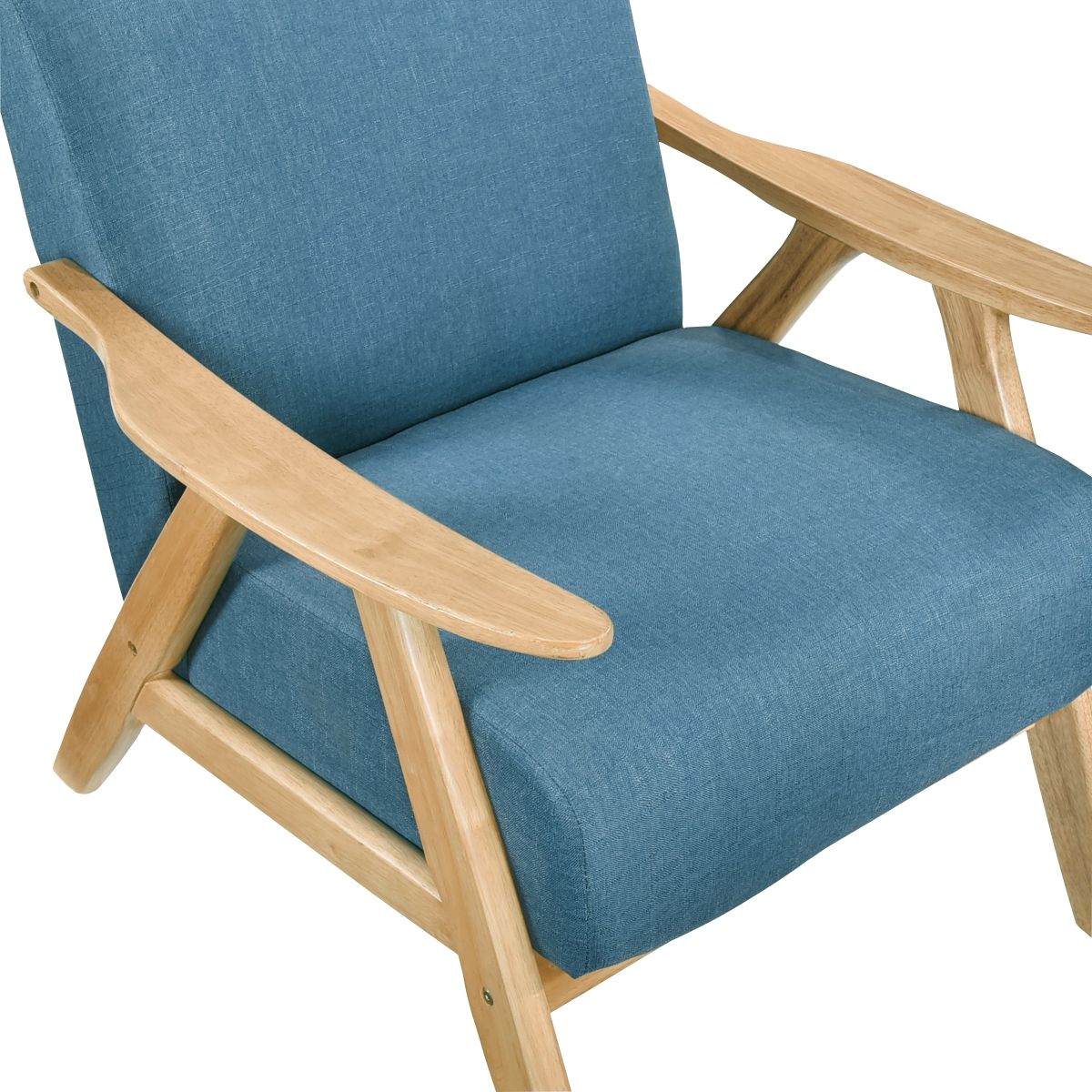 Damala - Accent Chair Light Brown Base