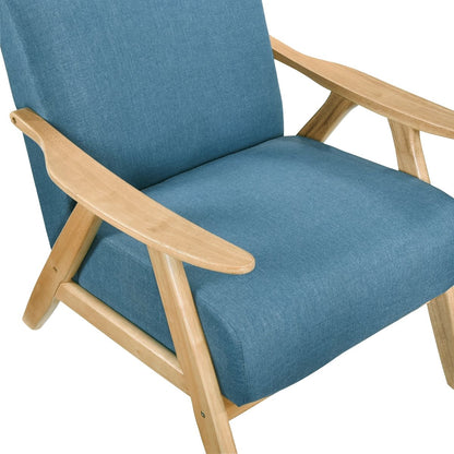 Damala - Accent Chair Light Brown Base