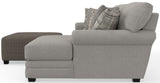 Livingston - Sectional With Comfort Coil Seating, 40" Cocktail Ottoman And Accent Pillows Included
