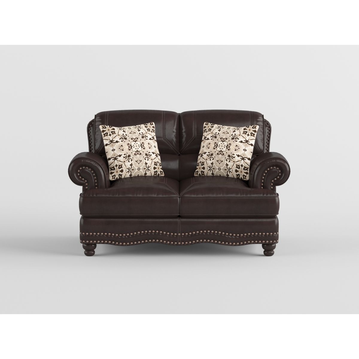 Milford - Loveseat - Brown