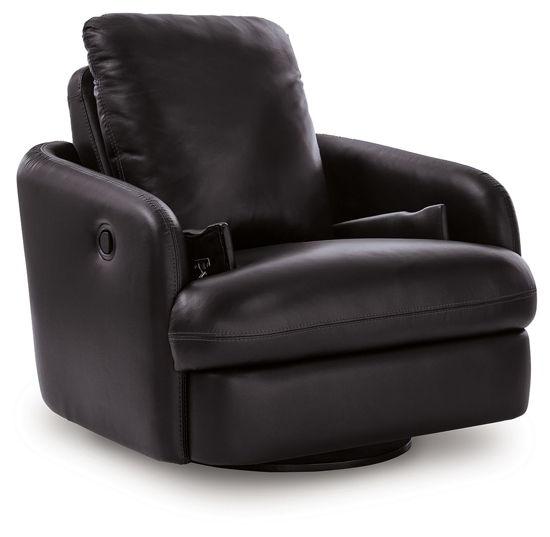 Modmax II - Swivel Glider Recliner - Black