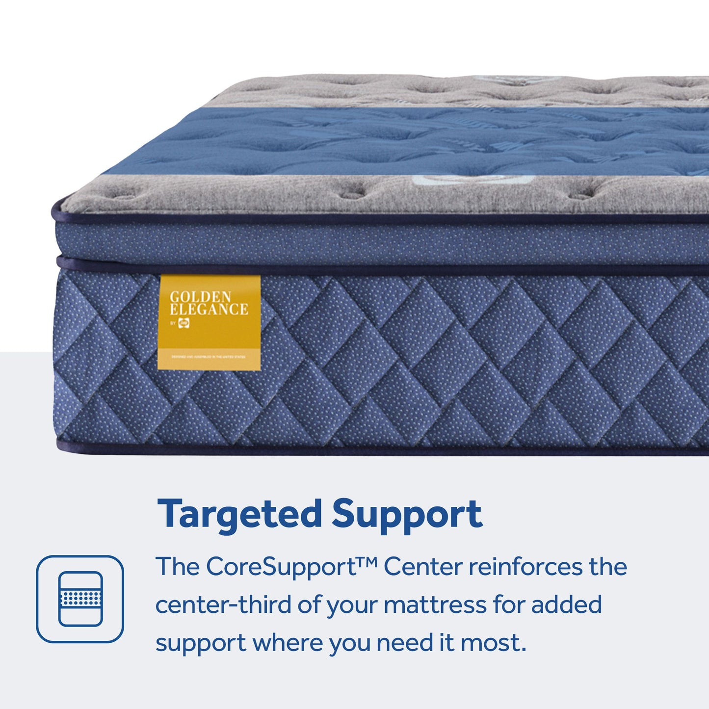 Golden Elegance - Royal Park Soft Euro Pillow Top Mattress
