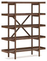 Lyncott - Bookcase - Brown