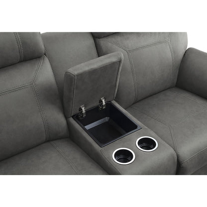 Clifton - Double Glider Reclining Loveseat With Center Console