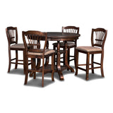 Bixby - Counter Table & 4 Chairs - Espresso
