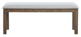 Moriville - Upholstered Bench - Beige