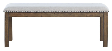 Moriville - Upholstered Bench - Beige