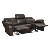 Marille - Double Reclining Sofa With Center Drop-Down Cup Holders