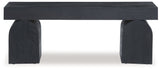 HoLGrove - Accent Bench - Black