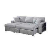 Pompano - Sectional With Chaise, Pull-Out Bed And Hidden Storage, Charging Ports