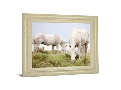 Peace By Irene Suchocki - Framed Print Wall Art - Beige
