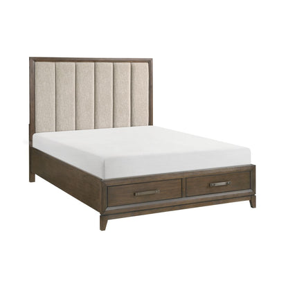 Cambridge - Platform Bed With Footboard Storage