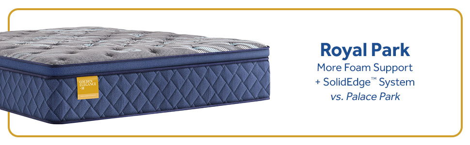 Golden Elegance - Royal Park Soft Euro Pillow Top Mattress
