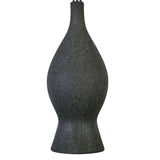 "Cerulean Elegance" Ceramic Table Lamp (Set of 2) - Blue Gray