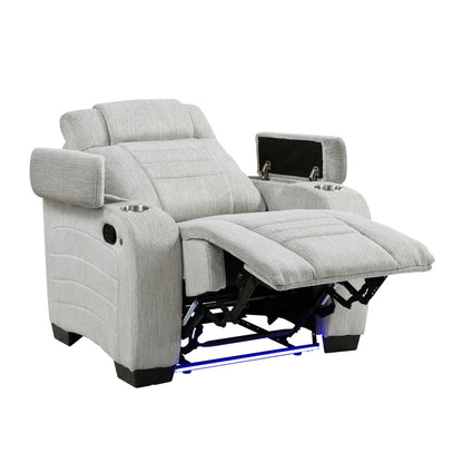 Ronan - Reclining Chair - Gray