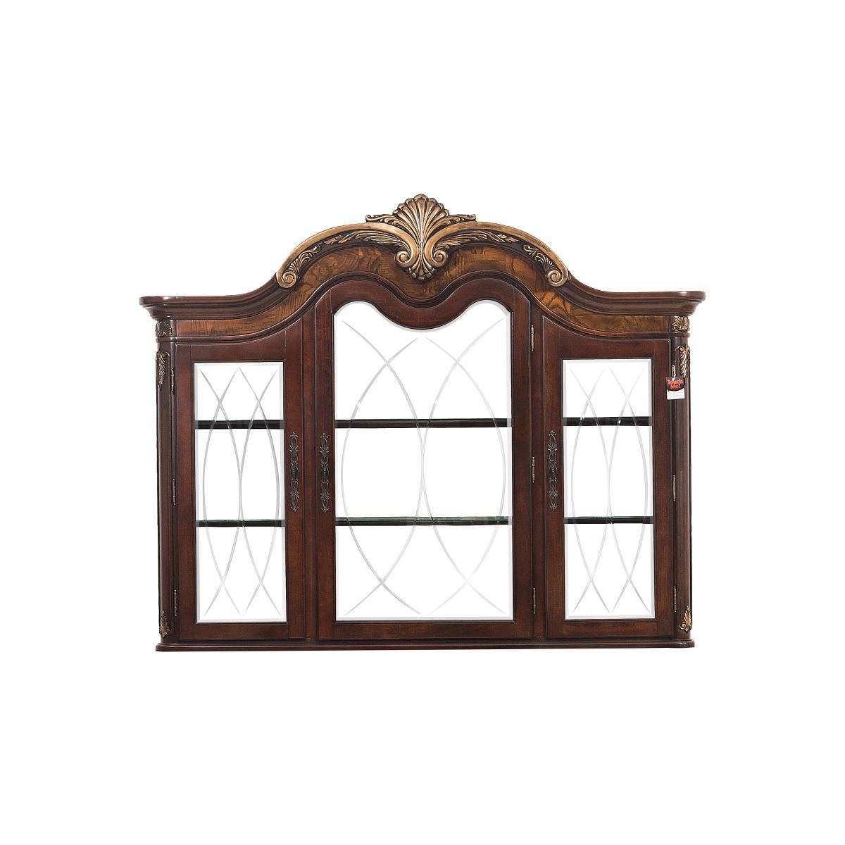 Deryn Park - Hutch With LED Light - Cherry