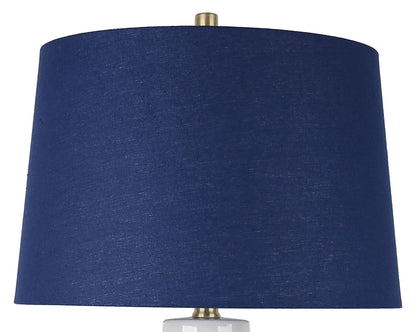 Harbor Trellis - 28 X 16 - Ceramic Table Lamp (Set of 2) - Matte White