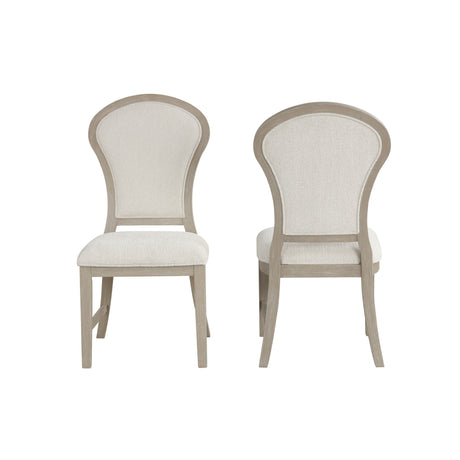 Gwendolyn - Dining Side Chair (Set of 2) - Cerused Taupe