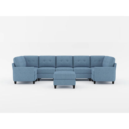 Garren - Loveseat - Blue