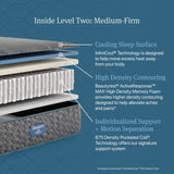 Beautyrest - Level Two Hybrid Medium Firm Mattress